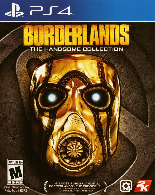 Borderlands The Handsome Collection box art for Playstation 4